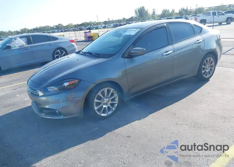2013 Dodge Dart Limited из США, поврежденный, VIN 1C3CDFCH0DD206153